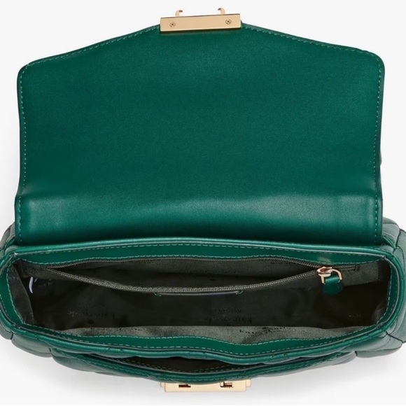 Kate Spade Carey Quilted Flap Shoulder Bag
Deep Jade - Picture 7 of 8